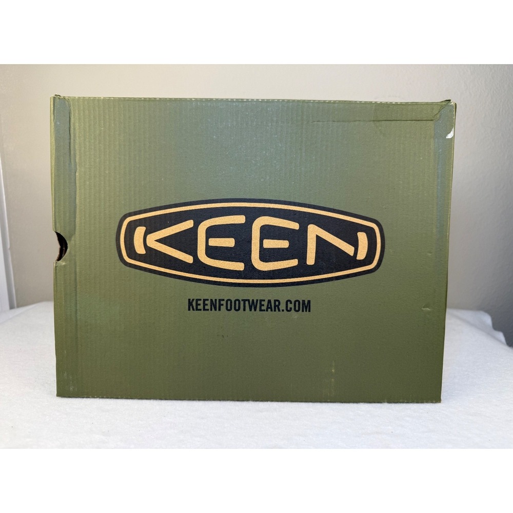 KEEN Wanduro Low WP Youth Hiking Shoes Steel Grey Ipanema‎ Size 4 NWT Waterproof - Picture 8 of 8